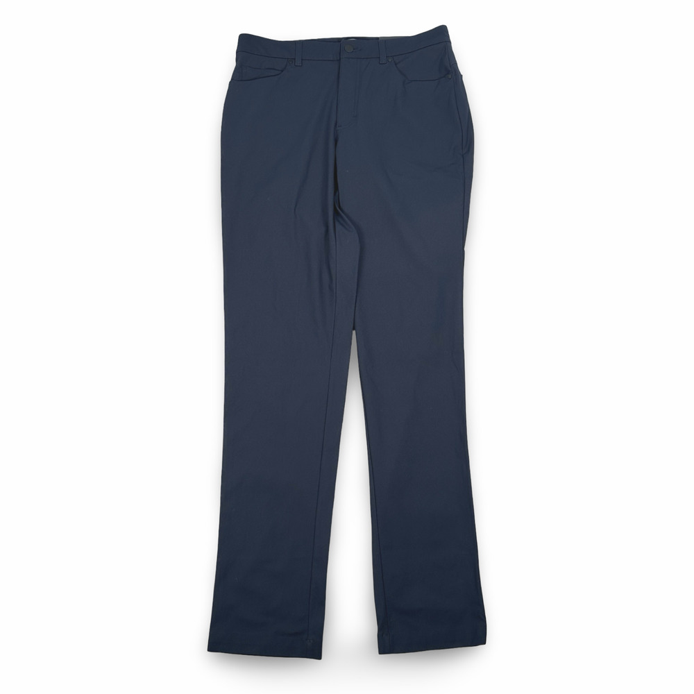 VRST Pants Men’s 32 x 34 Navy Blue 5-Pockets Golf Straight Classic Slim Fit New